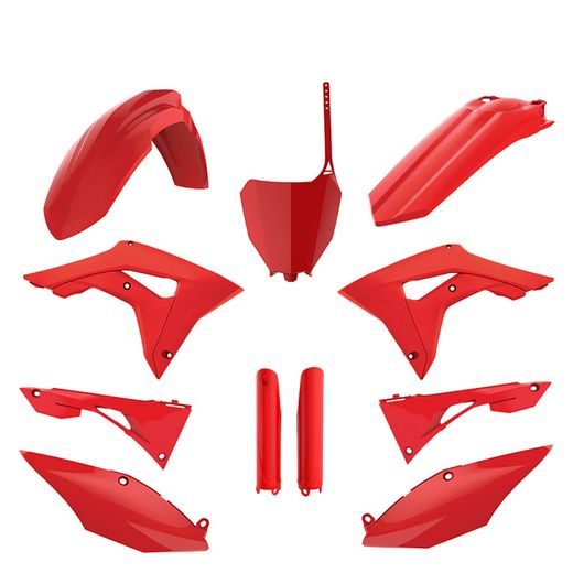 Set plastik POLISPORT 91537 red cr04