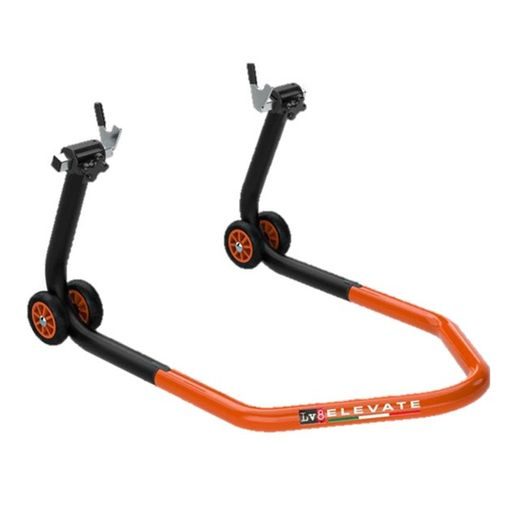 Universal rear stand LV8 E620LV.KO with V fork cursors black/orange