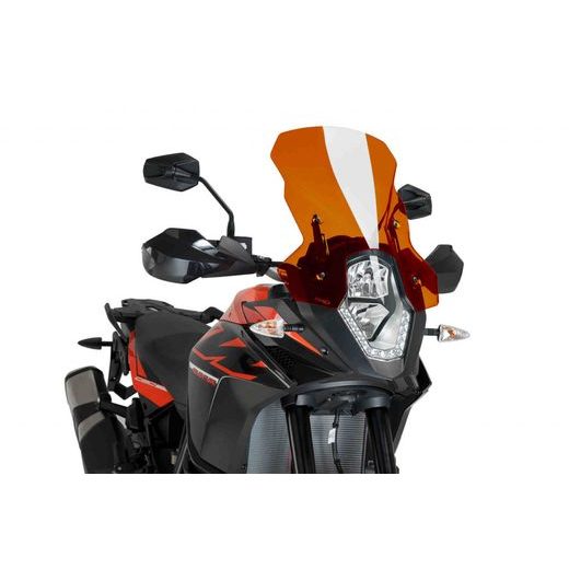 Windscreen PUIG TOURING 6494T oranžna