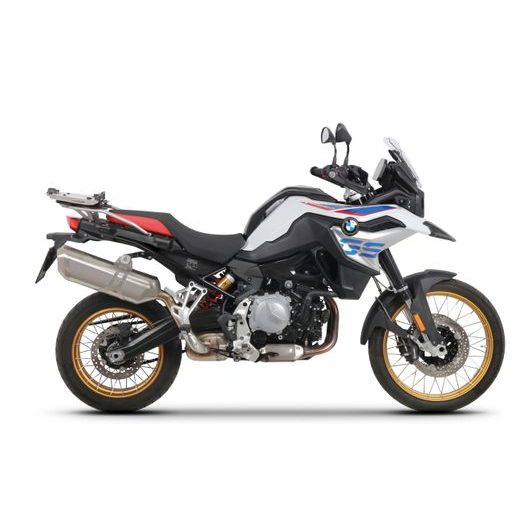 Set of SHAD TERRA TR40 adventure saddlebags and SHAD TERRA aluminium top case TR55 PURE BLACK, including mounting kit SHAD BMW F750GS/F850GS/ADVENTURE