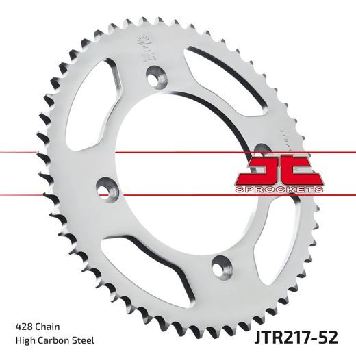 Zadnji verižnik (zobnik) JT JTR 217-52 52T, 428