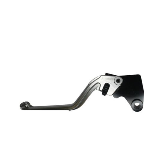 Clutch Lever ACCOSSATO ESK025 fixed CNC-worked aluminium, silver