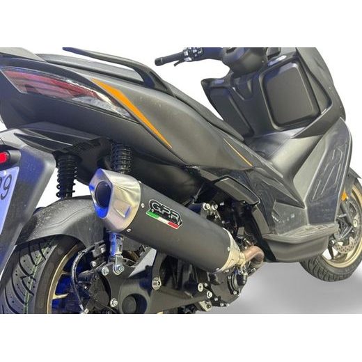 Slip-on exhaust GPR FURORE-X SCOOTER Z.18.1.CAT.FXSC Matte Black