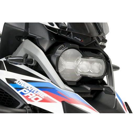 Adhere headlight protector PUIG 21445W prozorna