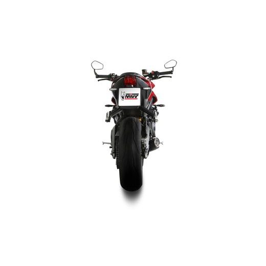Full exhaust system 3x1 MIVV X-M5 T.026.SC5B Črn