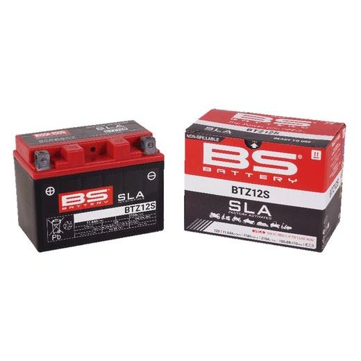 Tovarniško aktiviran akumulator BS-BATTERY BTZ12S (YTZ12S) SLA