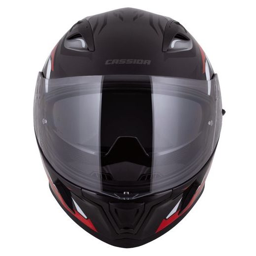 Integralna čelada CASSIDA Orbit Strix red, gray, white, black S