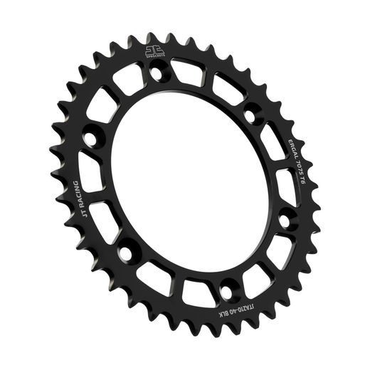 Aluminijasti zadnji verižnik (zobnik) JT JTA 210-40BLK 40T, 520 Črn