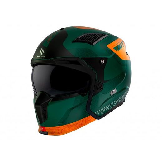 Trial helmet MT Helmets STREETFIGHTER SV S TOTEM C6 MATT GREEN XXL