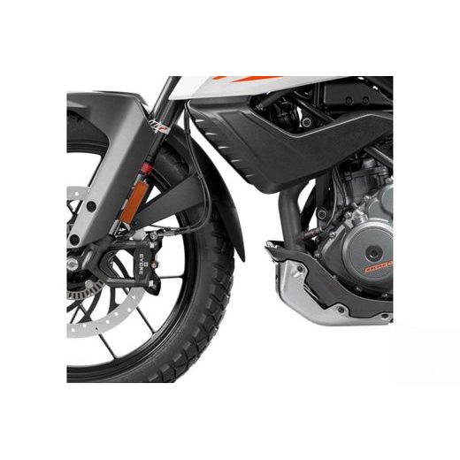 Front fender extension PUIG 21168N črna