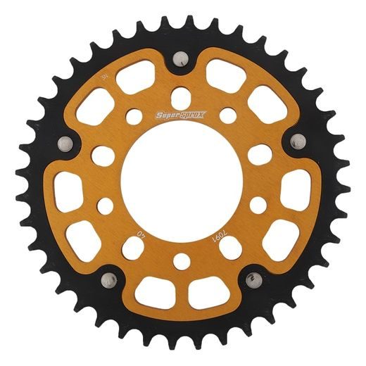 Zadnji verižnik (zobnik) SUPERSPROX STEALTH RST-7091:40-GLD zlata 40T, 520