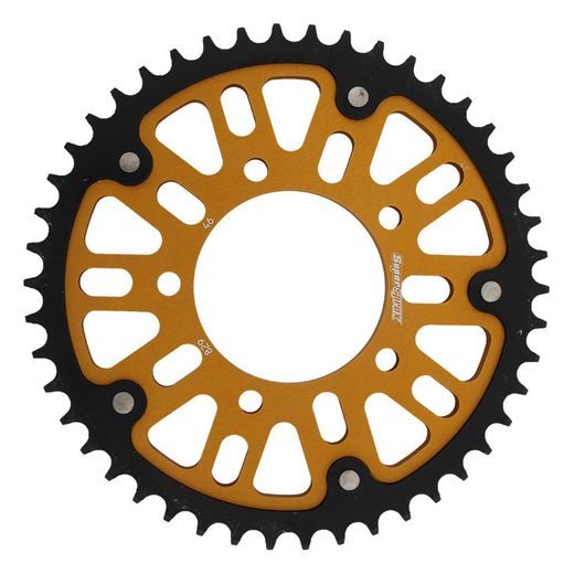 Zadnji verižnik (zobnik) SUPERSPROX STEALTH RST-829:46-GLD zlata 46T, 530