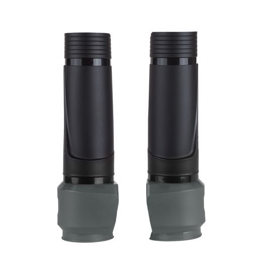 Upper fork protectors POLISPORT 8488000005 with clamp Black / Grey