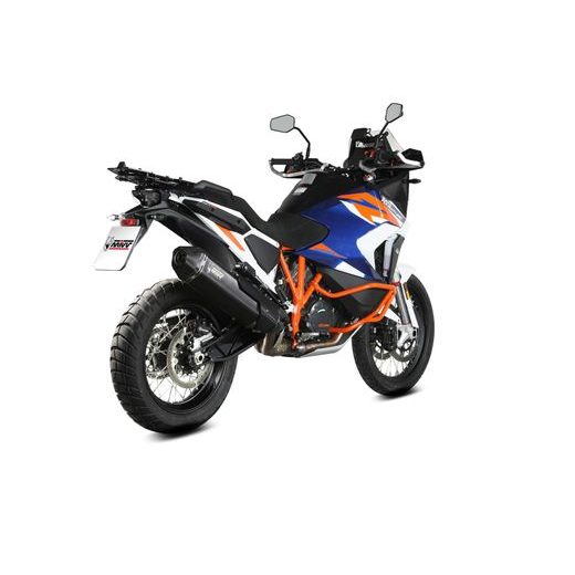 Dušilec (lonec) MIVV SPEED EDGE KT.027.LRB Black Stainless Steel for KTM 1290 Super Adventure / R / S / T (2021-2024)