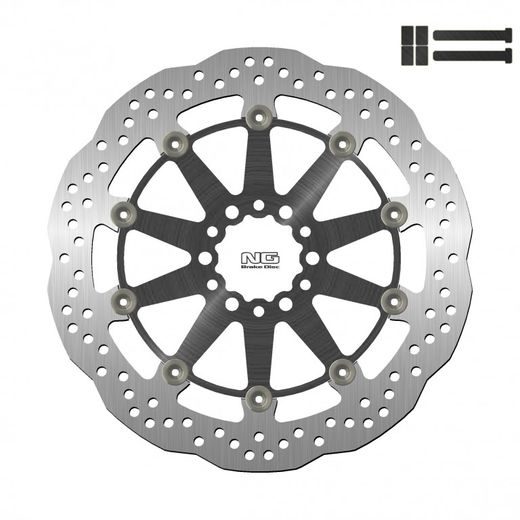 Zavorni disk NG 1596GK32 oversize