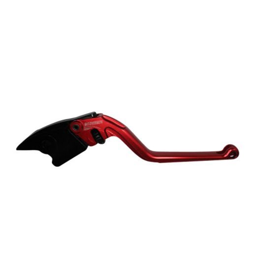 Ročica zavore ACCOSSATO EDF029 fixed CNC-worked aluminium, red