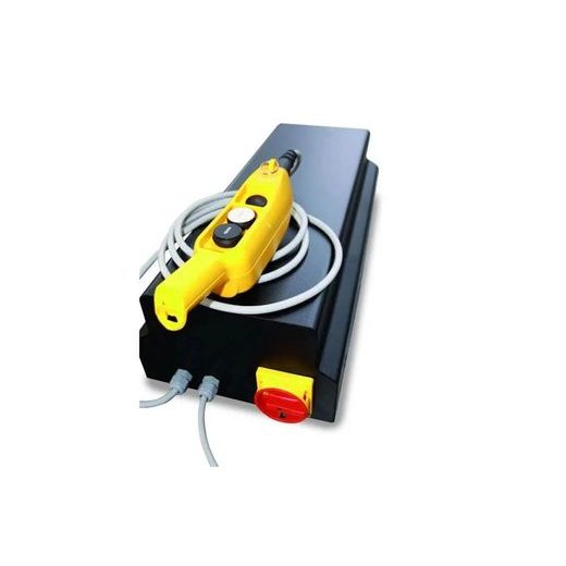 Motorcycle lift LV8 GOLDRAKE 800 EG800HCSE.G with electro-hydraulic unit, split version (green)