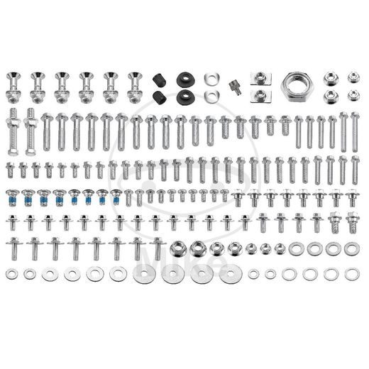 Assorted fastenerkit JMP 154 pieces