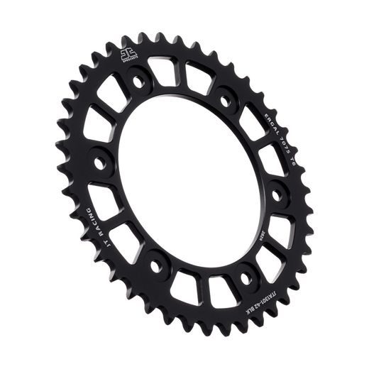 Aluminijasti zadnji verižnik (zobnik) JT JTA 1301-42BLK 42T, 520 Črn
