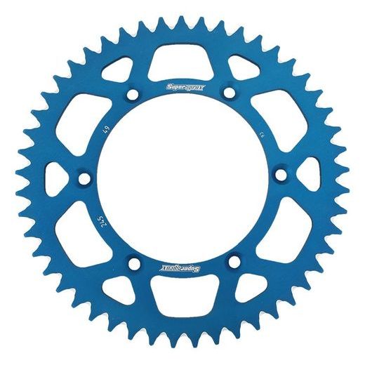 Rear ALU sprocket SUPERSPROX RAL-245:49-BLU moder 49T, 520