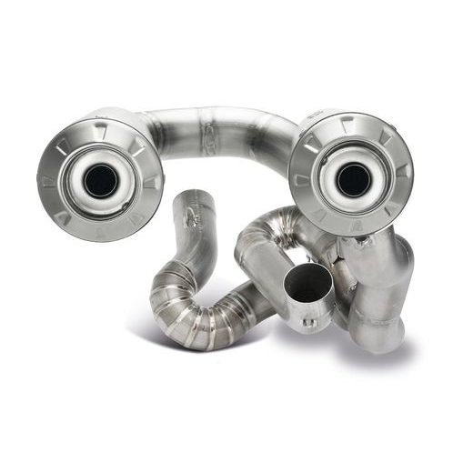 Celoten izpušni sistem 2x2 MIVV X-M1 R.DU.0007.SC4T Titanium