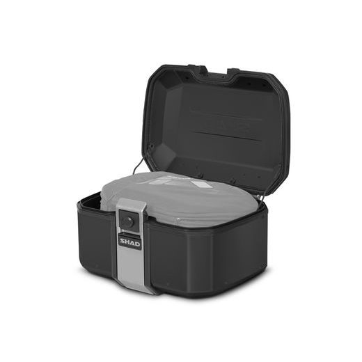 Complete set of SHAD TERRA TR40 adventure saddlebags and SHAD TERRA BLACK aluminium 55L topcase, including mounting kit SHAD BMW F 650 GS / F 700 GS/ F 800 GS (2008 - 2018)