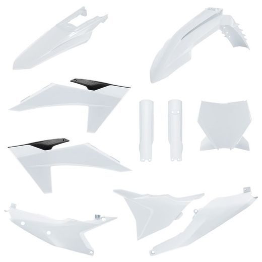 Set plastik POLISPORT 91287 Bela