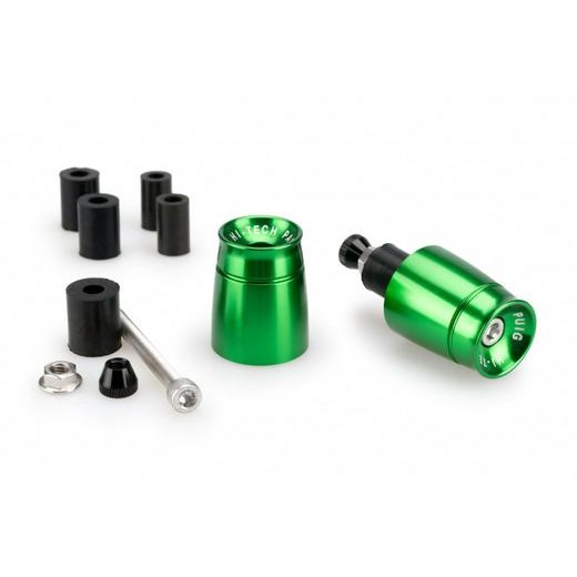 Bar ends PUIG SPORT 21011V zelena UNIVERSAL M6 13-18mm.