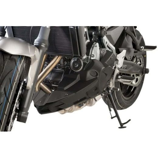Engine spoiler PUIG 9589C carbon look stickers included
