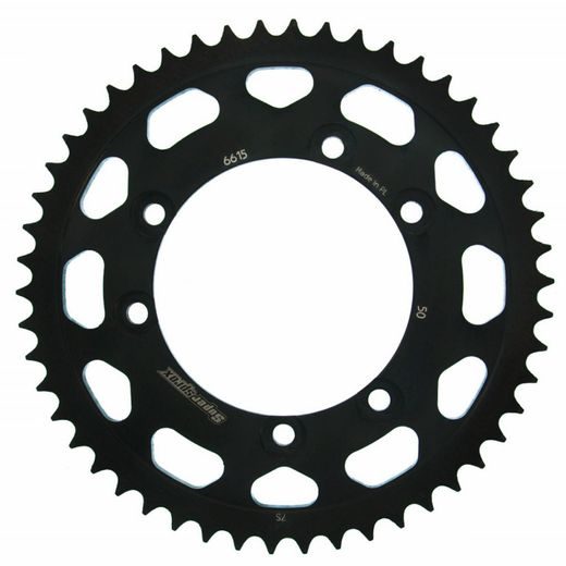 Zadnji verižnik (zobnik) SUPERSPROX RFE-6615:50-BLK črna 50T, 420