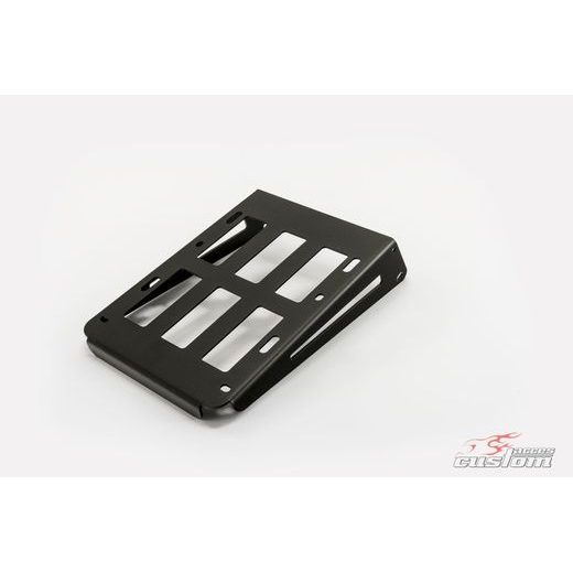 Rack CUSTOMACCES NON DETACHABLE PP0001N črna for sissybar