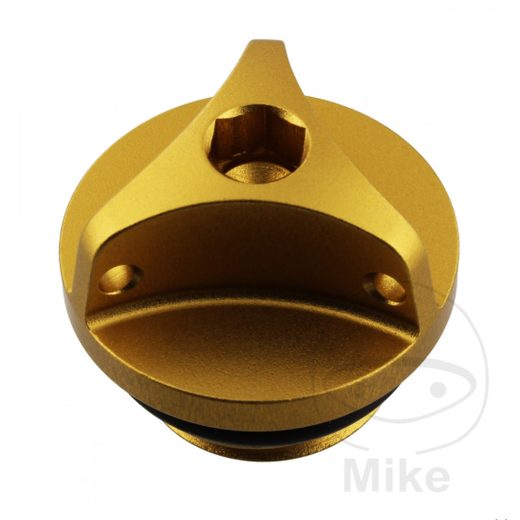 Oil filler cap PRO BOLT aluminium zlata