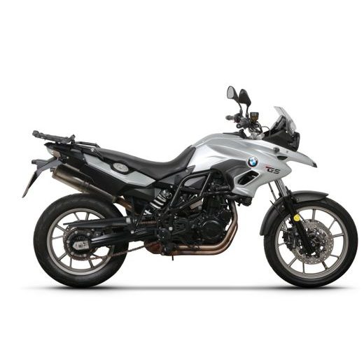 Set of SHAD TERRA TR40 adventure saddlebags and SHAD TERRA aluminium top case TR55 PURE BLACK, including mounting kit SHAD BMW F650GS/F700GS/F800GS