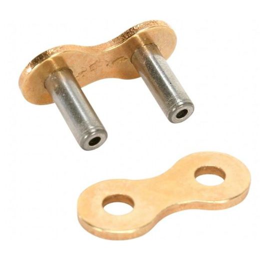 Člen za verigo ki se pritrdi s pritiskom (brez orodja) D.I.D Chain 415ERZ SDH Gold&Gold ZJ