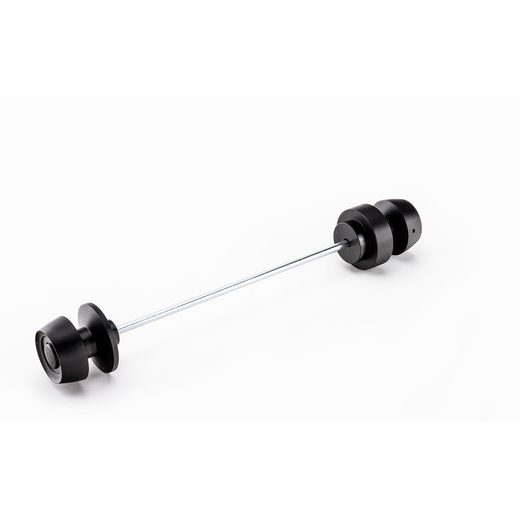 Axle sliders PUIG PHB19 20059N črna without color caps, rear