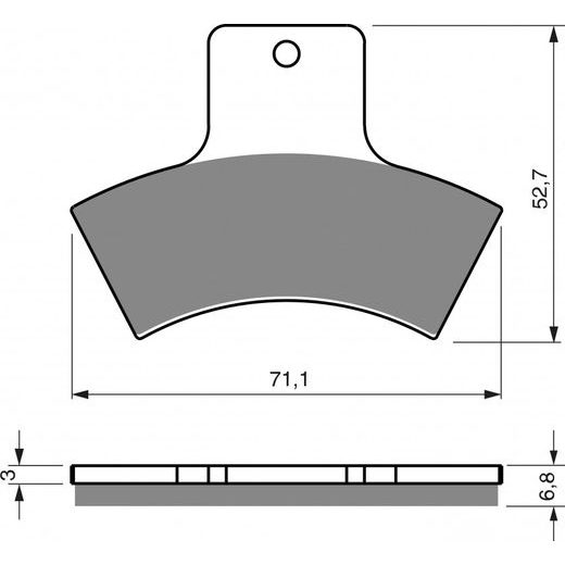 Zavorne obloge GOLDFREN 179 S3