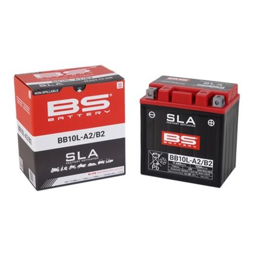 Tovarniško aktiviran akumulator BS-BATTERY BB10L-B2 (FA) (YB10L-B2 (FA)) SLA