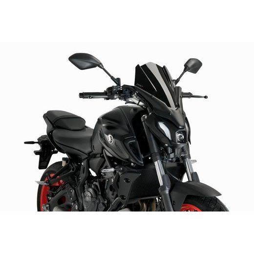 Windshield PUIG NEW. GEN TOURING 20619N črna