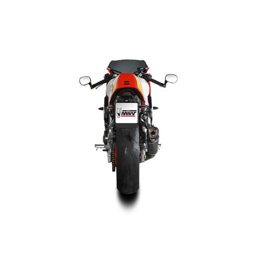 Full exhaust system 3x1 MIVV DELTA RACE Y.082.KDRB Črn
