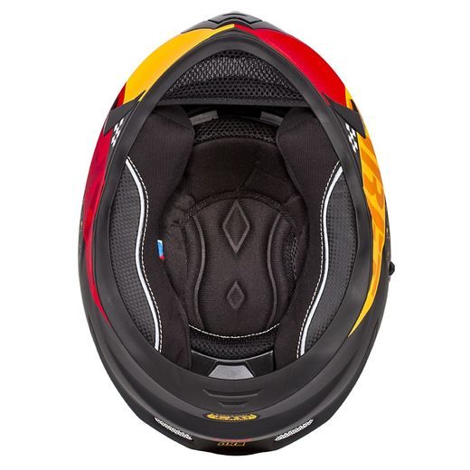 Integralna čelada CASSIDA INTEGRAL 3.0 DRFT matt orange / fluo red XL