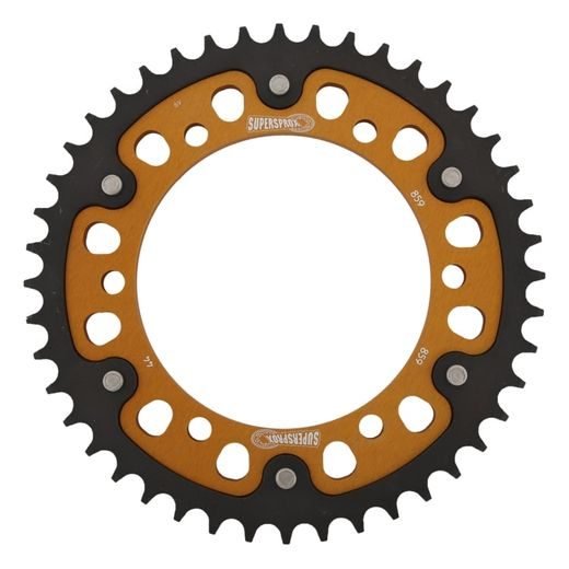 Zadnji verižnik (zobnik) SUPERSPROX STEALTH RST-859:44-GLD zlata 44T, 530
