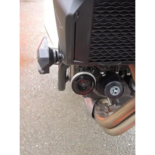 Engine guards RDMOTO CF166KDSL01K Črn (with protectors)