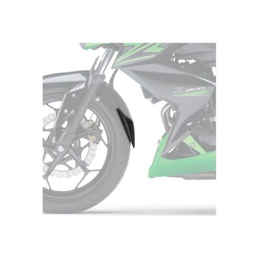 Front fender extension PUIG 3517N črna