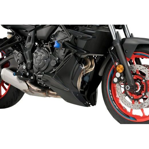 Engine spoiler PUIG 20624J matt black