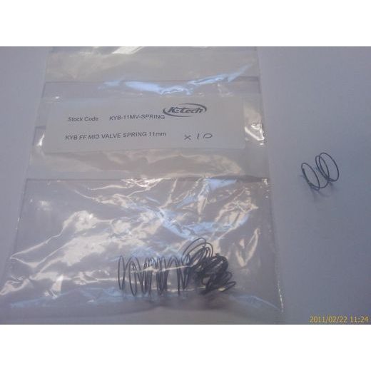 Midvalve spring K-TECH KYB-11MV-SPRING KYB 11mm