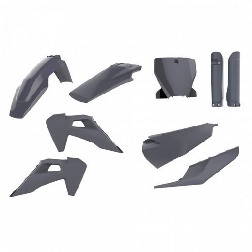 Set plastik POLISPORT 91120 enduro Nardo grey