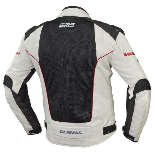 Jakna GMS SAMU MESH ZG51005 beige-red-black L