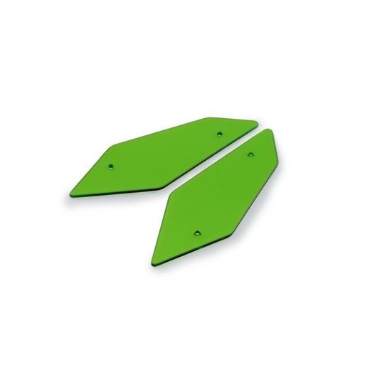 Side spoilers PUIG DOWNFORCE 20328V zelena