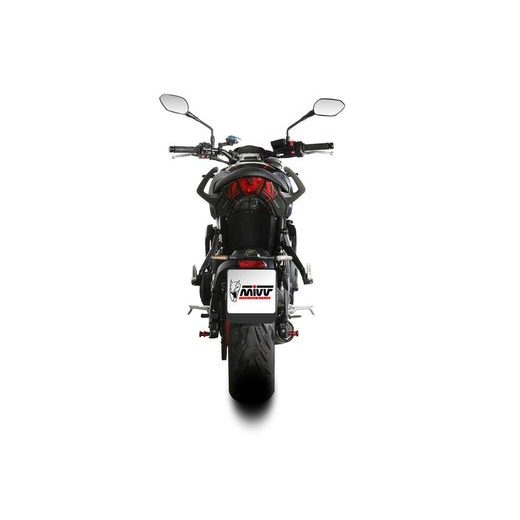 Full exhaust system 3x1 MIVV X-M5 T.029.SC5B Črn