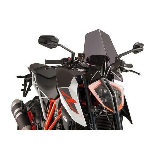 Windshield PUIG NEW GEN. SPORT 9692F dark smoke